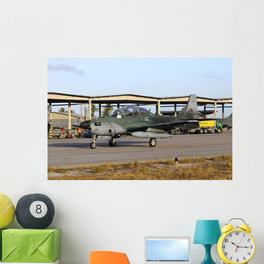 Brazilian Air Force A-29b Grounded Wall Decal