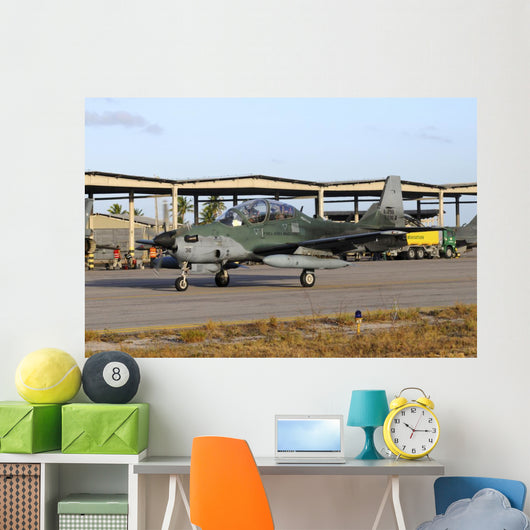 Brazilian Air Force A-29b Grounded Wall Decal