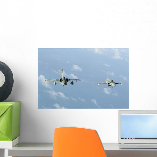Brazilian Air Force A-1m Pair In-Flight Wall Decal