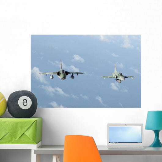 Brazilian Air Force A-1m Pair In-Flight Wall Decal