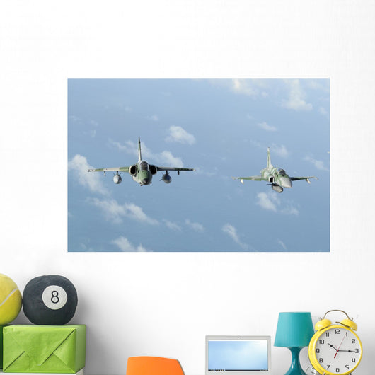 Brazilian Air Force A-1m Pair In-Flight Wall Decal
