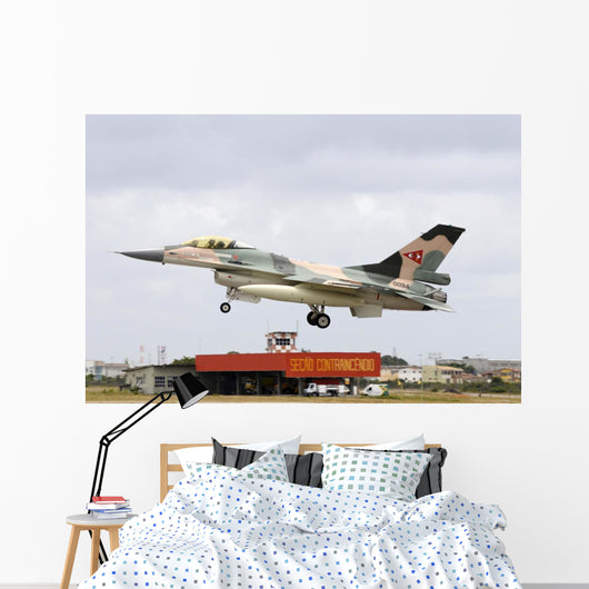 Venezuelan Air Force F-16 Taking Off Wall Decal