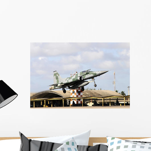 Brazilian Air Force F-5em Taking Off Wall Decal