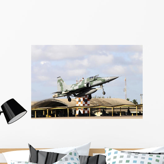 Brazilian Air Force F-5em Taking Off Wall Decal