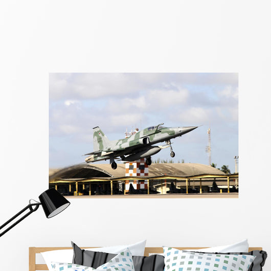 Brazilian Air Force F-5em Taking Off Wall Decal