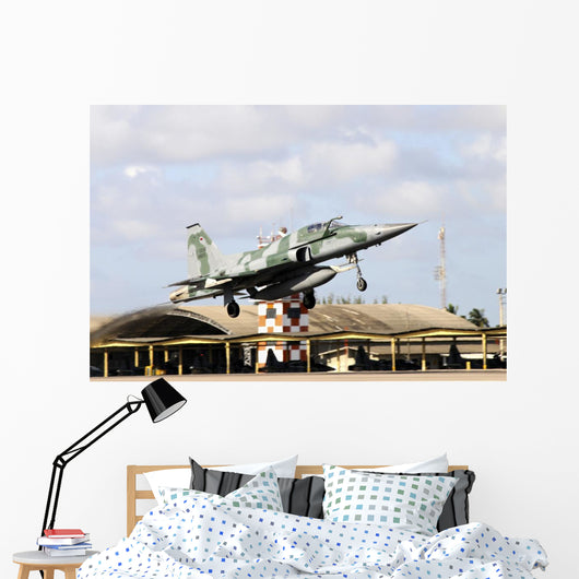Brazilian Air Force F-5em Taking Off Wall Decal