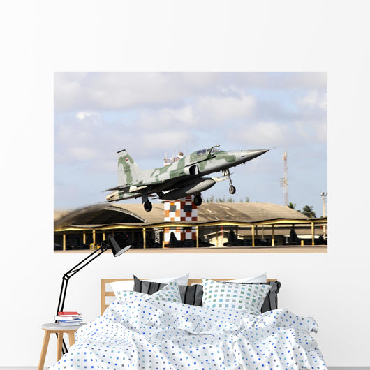 Brazilian Air Force F-5em Taking Off Wall Decal
