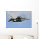 Us Air Force F-16c In-Flight Right Wall Decal