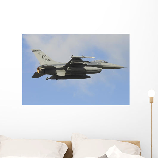 Us Air Force F-16c In-Flight Right Wall Decal