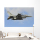 Us Air Force F-16c In-Flight Right Wall Decal