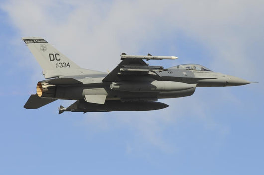 Us Air Force F-16c In-Flight Right Wall Decal