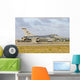 Us Air Force F-16c Right Grounded Wall Decal