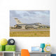 Us Air Force F-16c Right Grounded Wall Decal