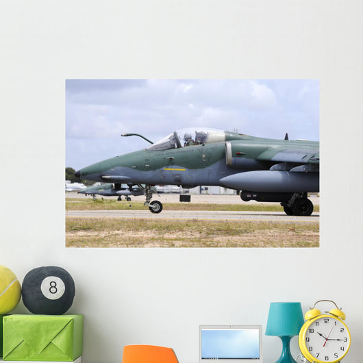 Brazilian Air Force A-1a Wall Decal
