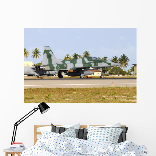 Brazilian Air Force F-5em Grounded Wall Decal