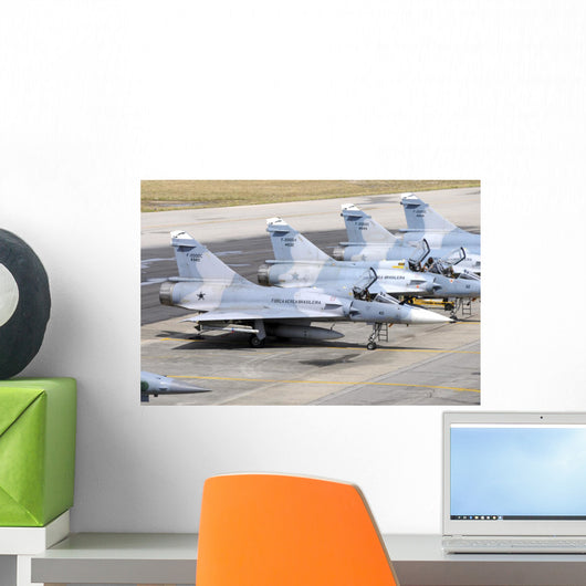 Line-up Brazilian Air Force Line-up Wall Decal