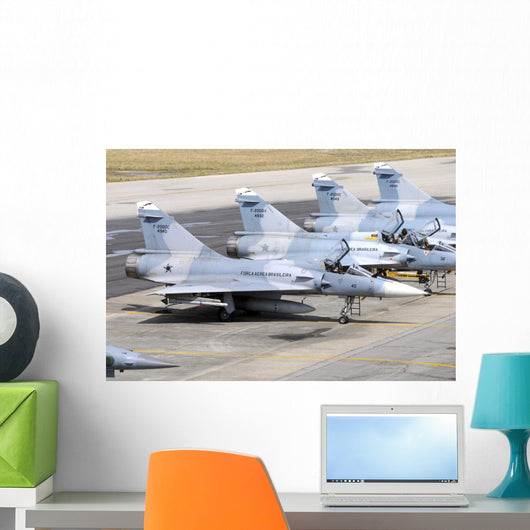 Line-up Brazilian Air Force Line-up Wall Decal