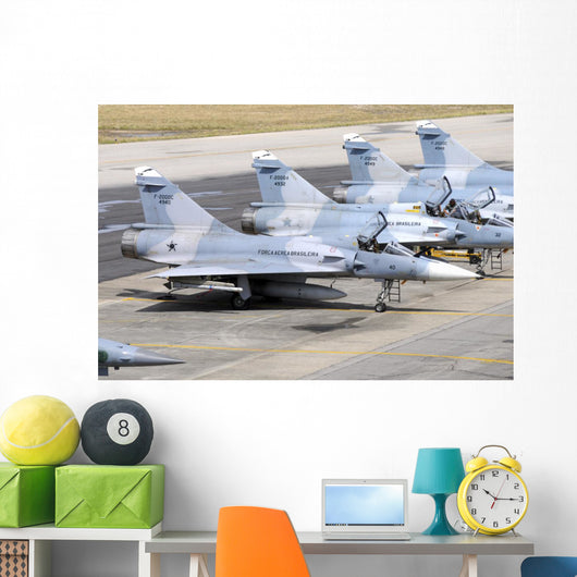 Line-up Brazilian Air Force Line-up Wall Decal