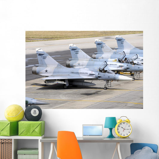 Line-up Brazilian Air Force Line-up Wall Decal