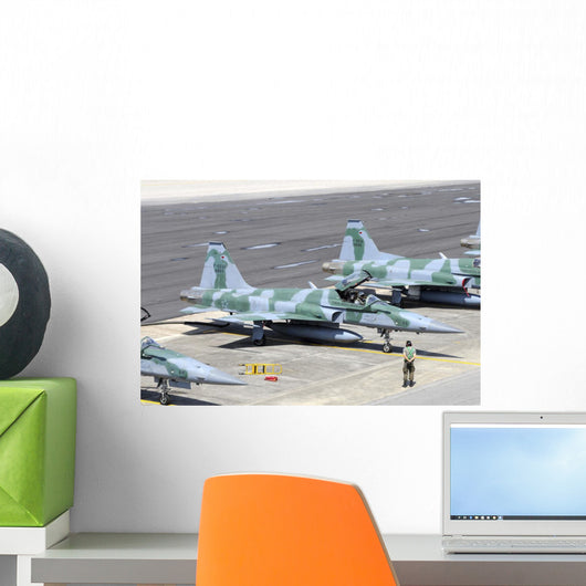 Line-up Brazilian Air Force Wall Decal