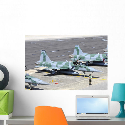 Line-up Brazilian Air Force Wall Decal