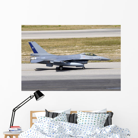 Chilean Air Force F-16a Wall Decal