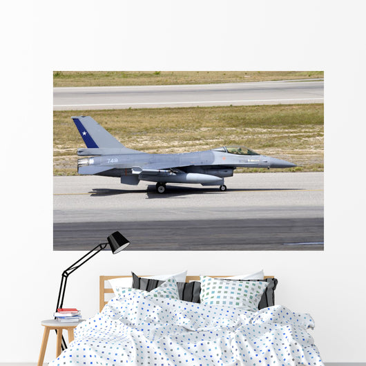 Chilean Air Force F-16a Wall Decal