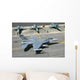 Us Air Force F-16c Right Top Wall Decal