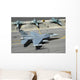 Us Air Force F-16c Right Top Wall Decal