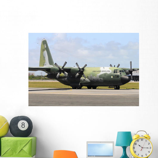 Brazilian Air Force C-130 Wall Decal
