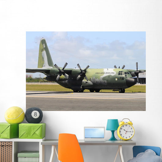 Brazilian Air Force C-130 Wall Decal