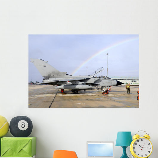 Italian Air Force Tornado Grounded Wall Decal