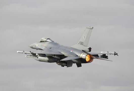 Dutch Air Force F-16am In-Flight Wall Decal