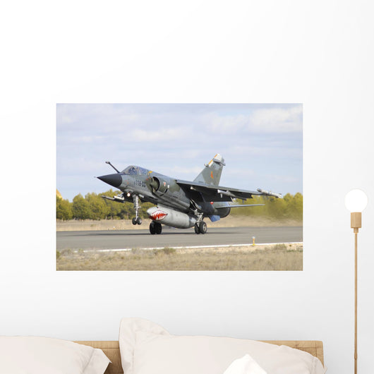 French Air Force Mirage Taking Off Wall Decal