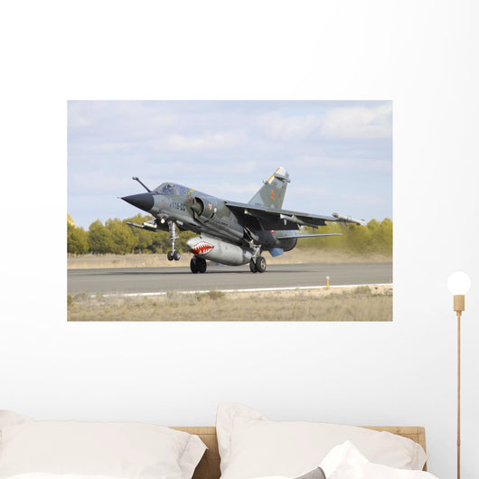 French Air Force Mirage Taking Off Wall Decal