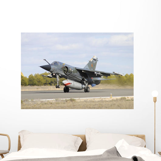 French Air Force Mirage Taking Off Wall Decal
