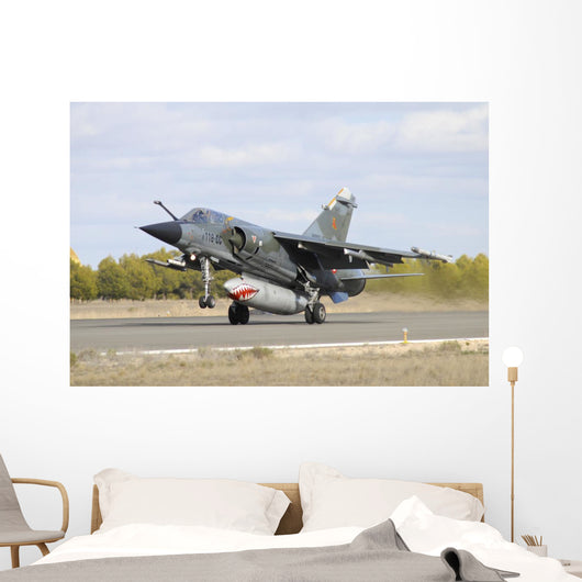 French Air Force Mirage Taking Off Wall Decal