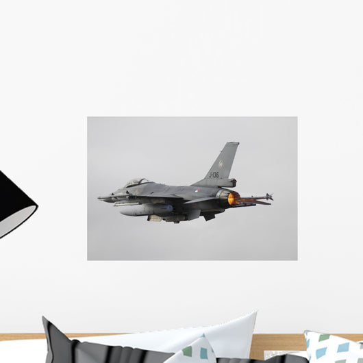 Dutch Air Force F-16am Wall Decal
