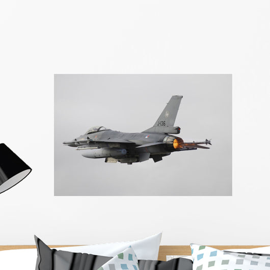 Dutch Air Force F-16am Wall Decal