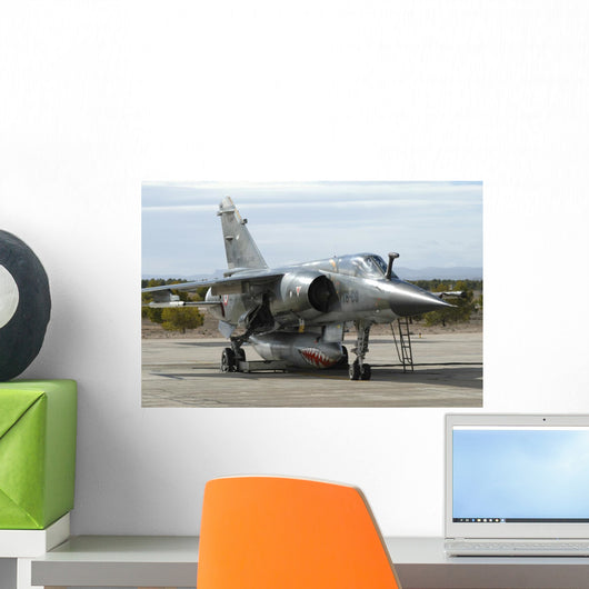 French Air Force Mirage Grounded Wall Decal