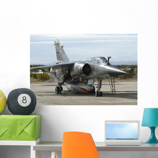 French Air Force Mirage Grounded Wall Decal