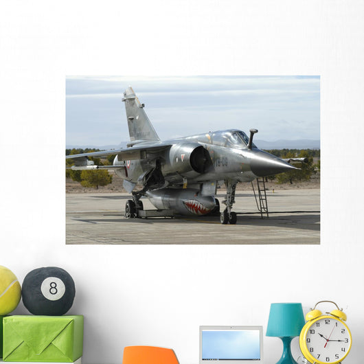 French Air Force Mirage Grounded Wall Decal
