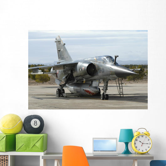 French Air Force Mirage Grounded Wall Decal