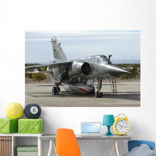 French Air Force Mirage Grounded Wall Decal