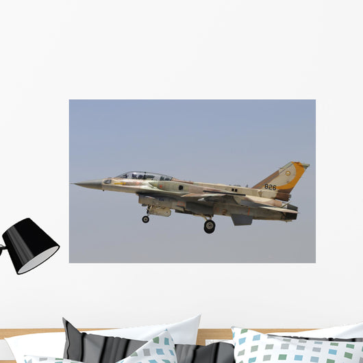Israeli Air Force F-16i Left Wall Decal
