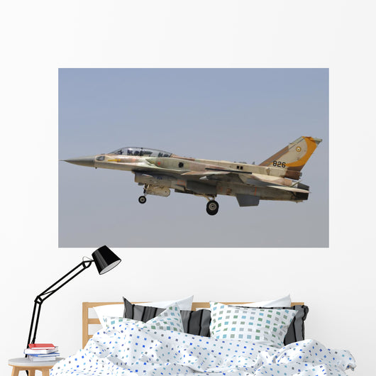 Israeli Air Force F-16i Left Wall Decal