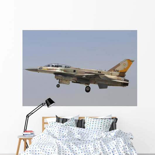 Israeli Air Force F-16i Left Wall Decal