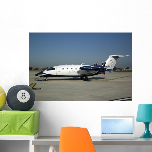 Piaggio P180 Avanti Rome-ciampino Wall Decal