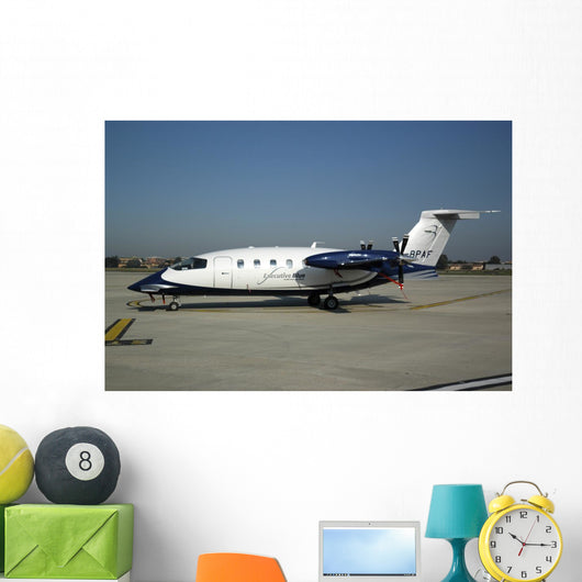 Piaggio P180 Avanti Rome-ciampino Wall Decal