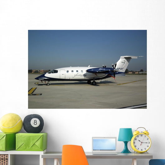 Piaggio P180 Avanti Rome-ciampino Wall Decal